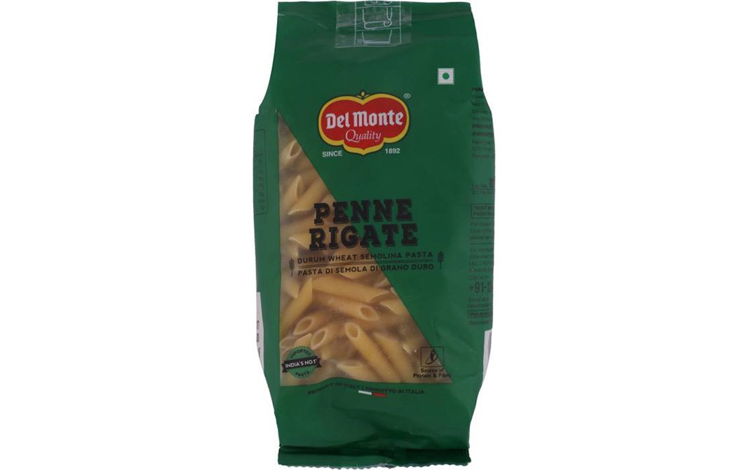 Del Monte Penne Rigate Durum Wheat Semolina Pasta   Pack  500 grams